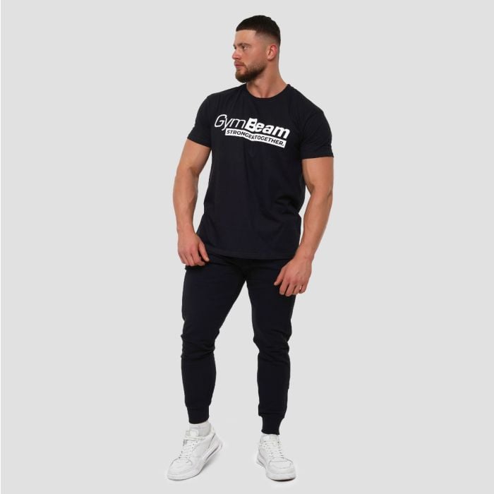 Stronger Together T-shirt Black- GymBeam M