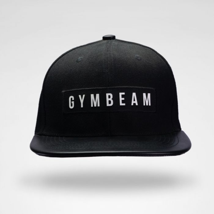 Бейсболка Superior Snapback Black - Gymbeam