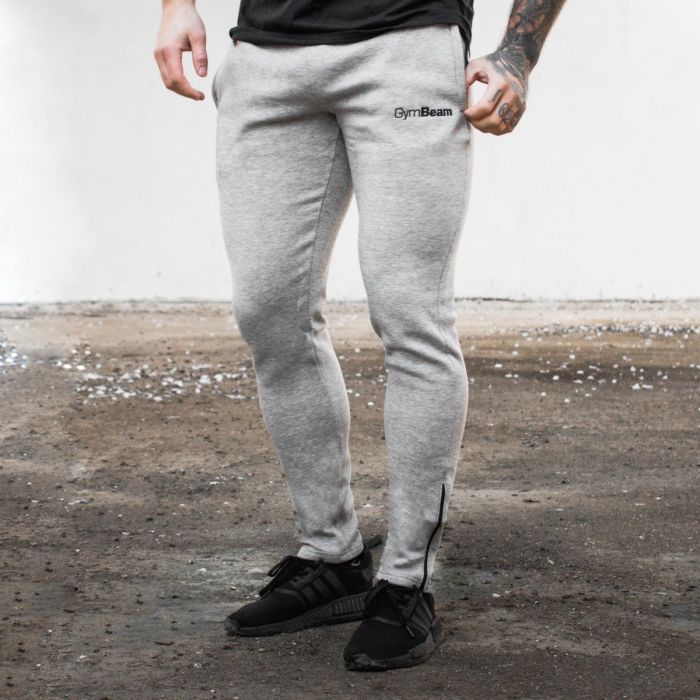 Спортивные штаны Fitted Pant grey - GymBeam