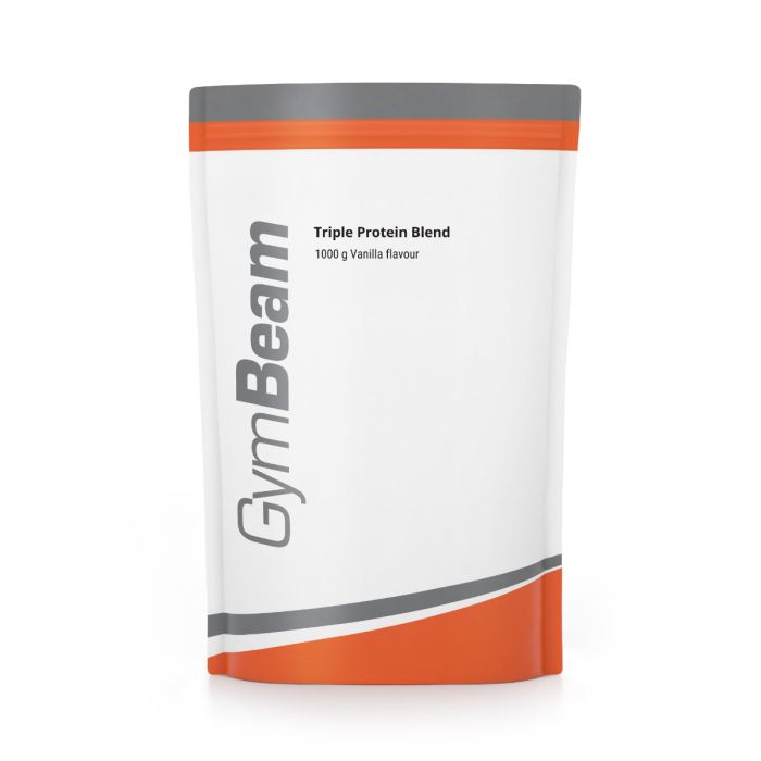 Трехкомпонентный протеин - GymBeam 1000 г - ваниль