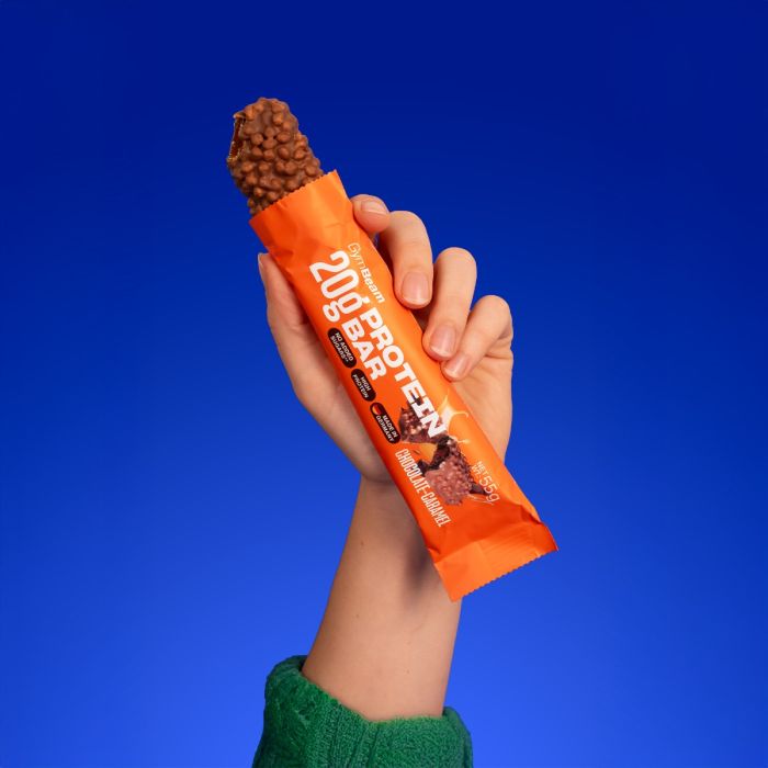 20 г протеїновий батончик - GymBeam 55 g - кремове печиво