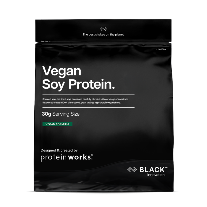 Веганський соєвий протеїн - The Protein Works 1000 г - без смакових добавок