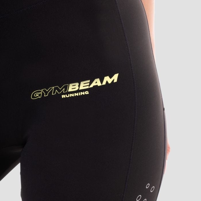Women‘s Pace Leggings Black - GymBeam XL