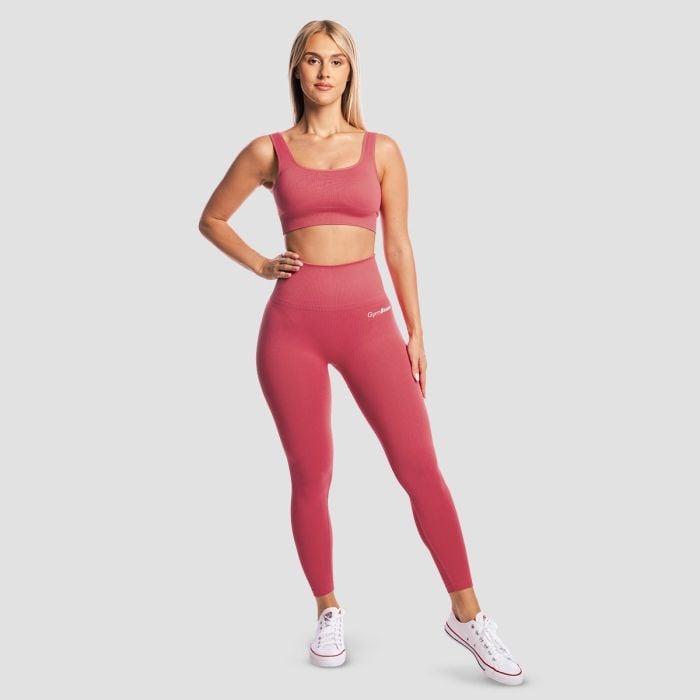 Жіночі легінси GymBabe квітково-рожеві - GymBeam M