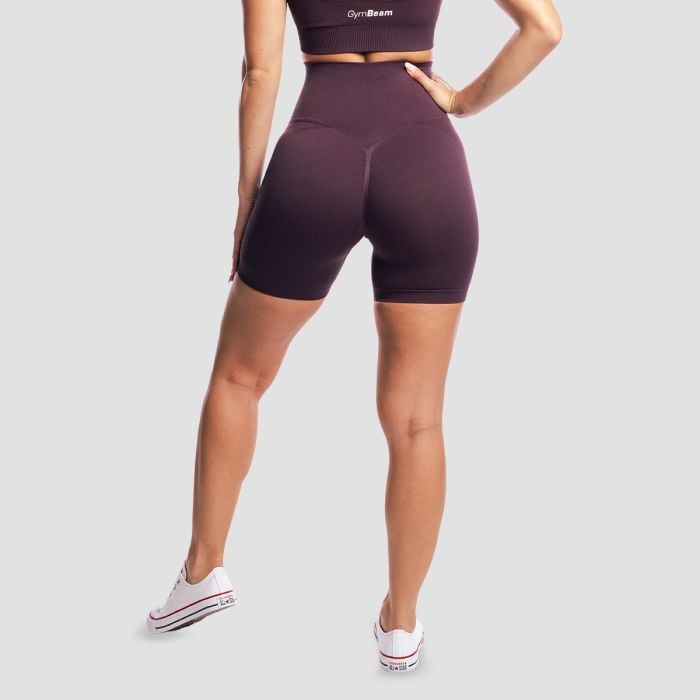 Жіночі шорти GymBabe пурпурові - GymBeam S