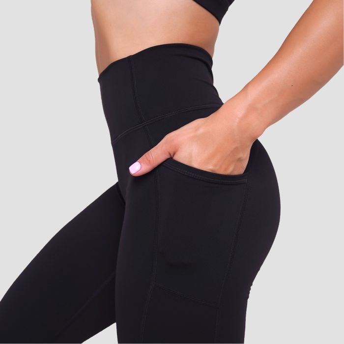 Женские леггинсы Ignite Leggings Черный - GymBeam XXL