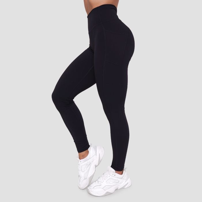 Женские леггинсы Ignite Leggings Черный - GymBeam XXL
