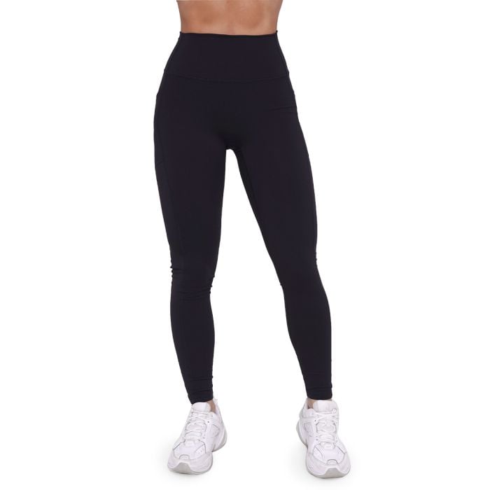 Женские леггинсы Ignite Leggings Черный - GymBeam XXL