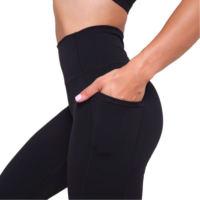 Женские леггинсы Ignite Leggings Черный - GymBeam XXL