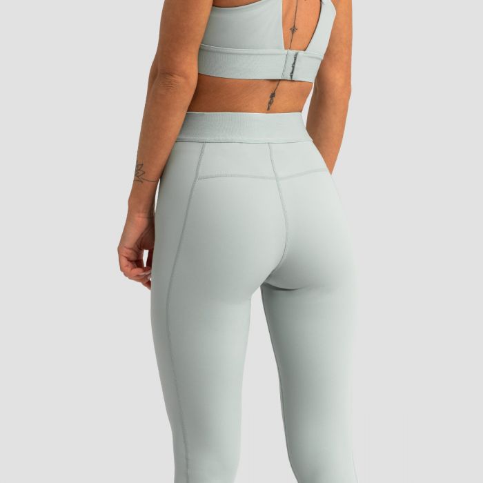 Женские леггинсы Limitless эвкалиптовые - GymBeam XXL