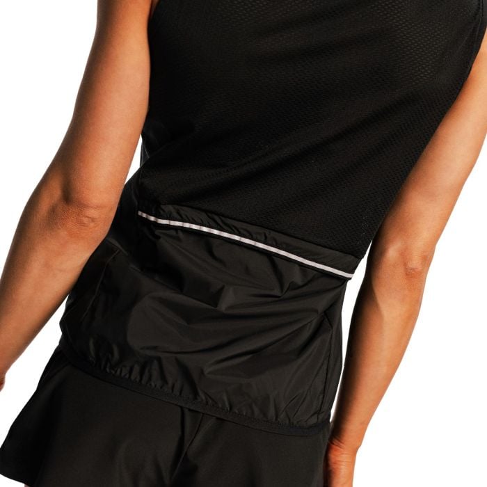 Жіночий біговий жилет Pulse X чорний - GymBeam L