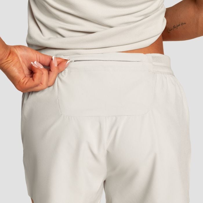 Жіночі шорти для бігу Pulse X сірі - GymBeam XL