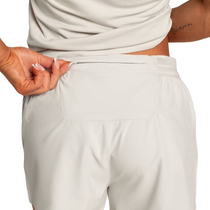 Жіночі шорти для бігу Pulse X сірі - GymBeam XL