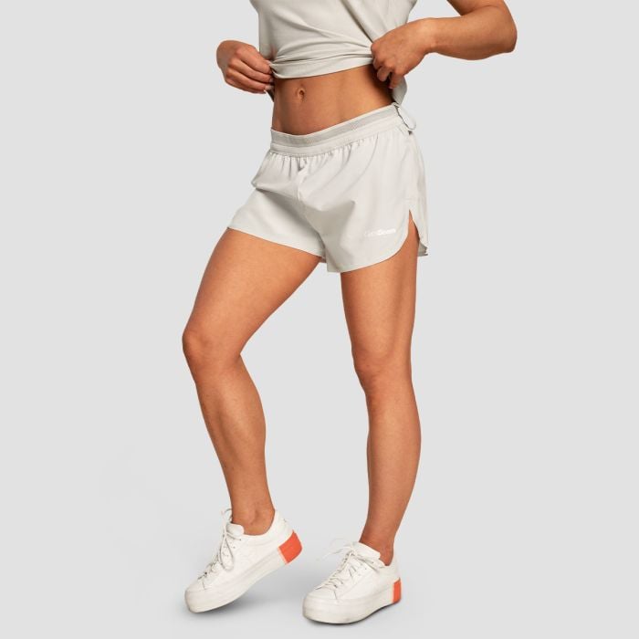 Жіночі шорти для бігу Pulse X сірі - GymBeam XL