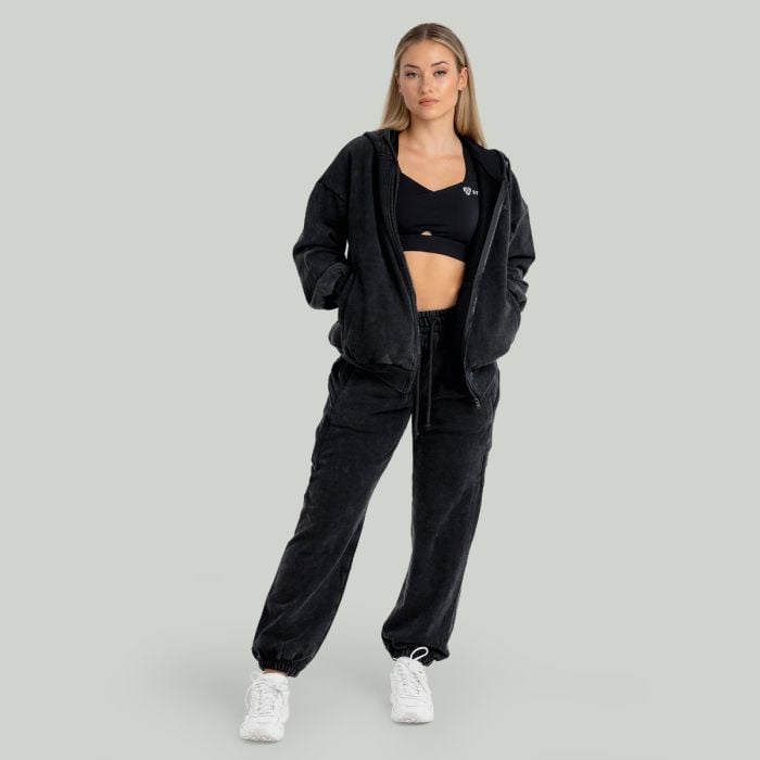 Женская толстовка на молнии черного цвета - STRIX XS