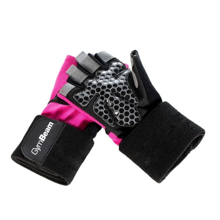Женские фитнес перчатки Guard Pink - GymBeam