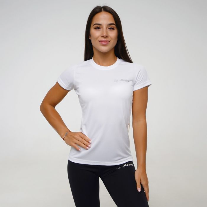 Женская футболка TRN White - GymBeam