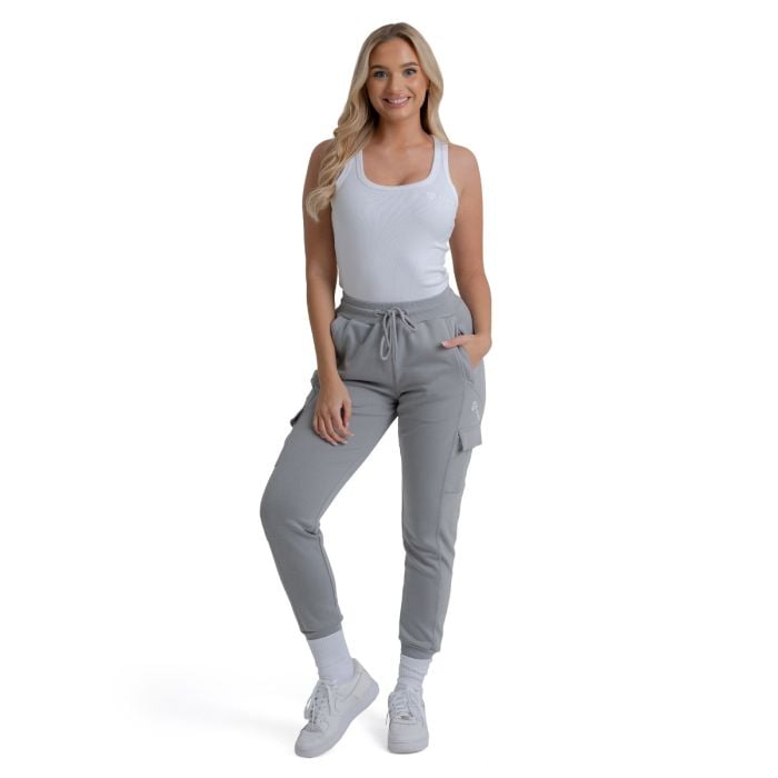 Женская майка в рубчик белая - STRIX XL