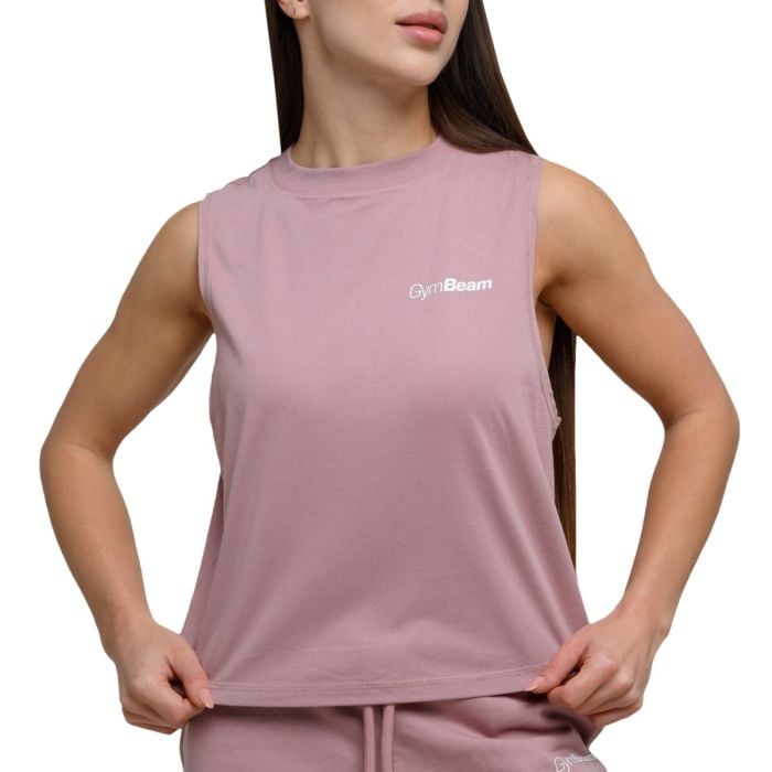 Женская майка Agile розовый - GymBeam M