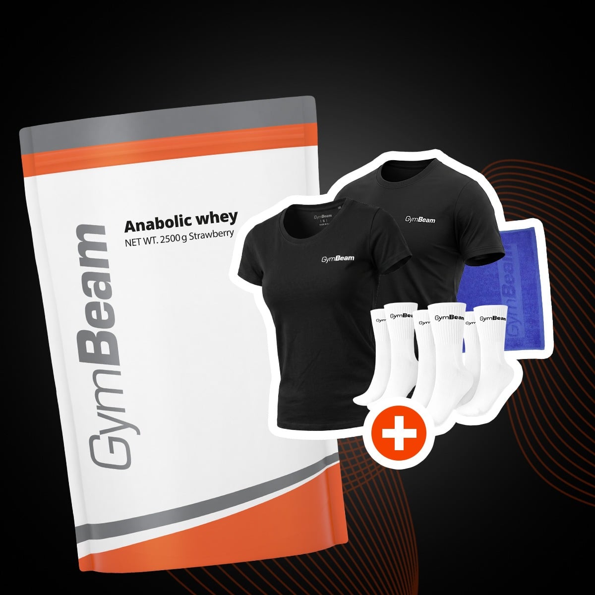 Протеїн Anabolic Whey - GymBeam + ПОДАРОК