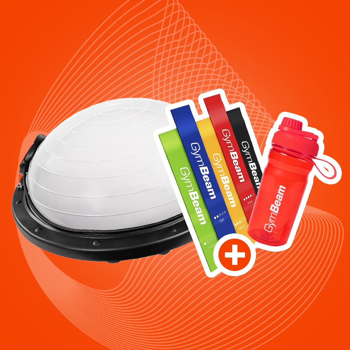 Балансувальна півсфера Half Ball - GymBeam + ПОДАРУНКИ