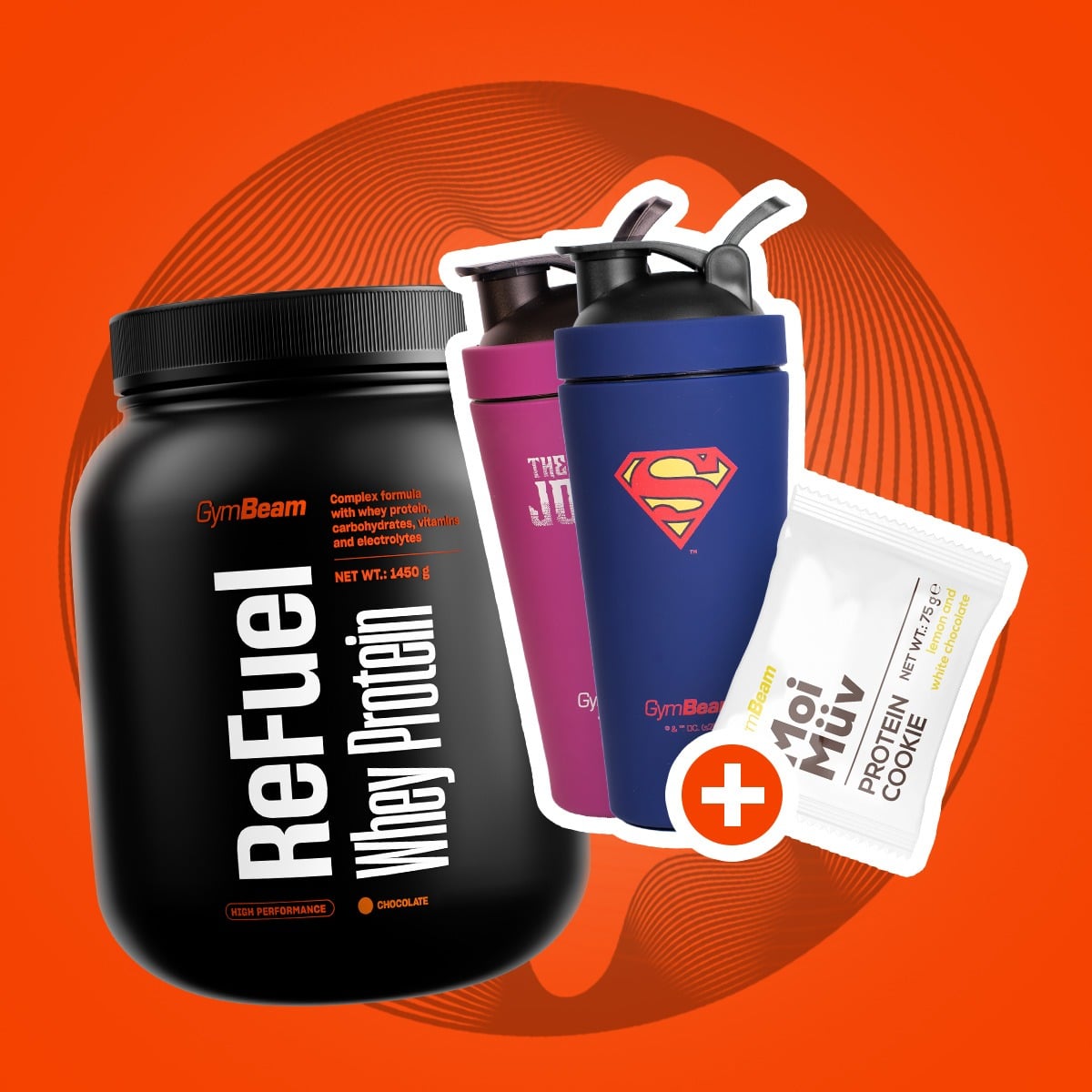 Протеин ReFuel Whey - GymBeam + ПОДАРУНКИ
