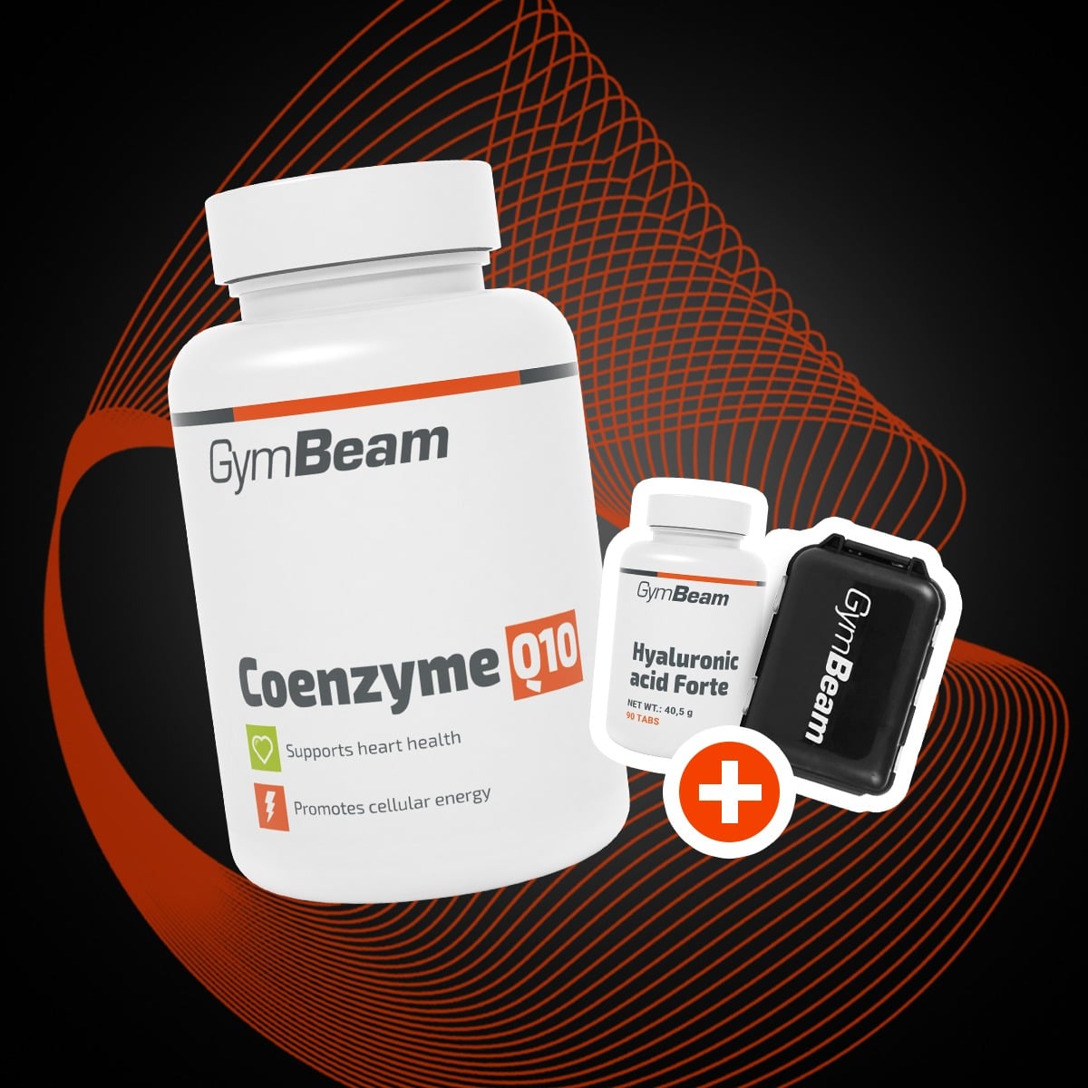 Коэнзим Q10 - GymBeam + ПОДАРОК