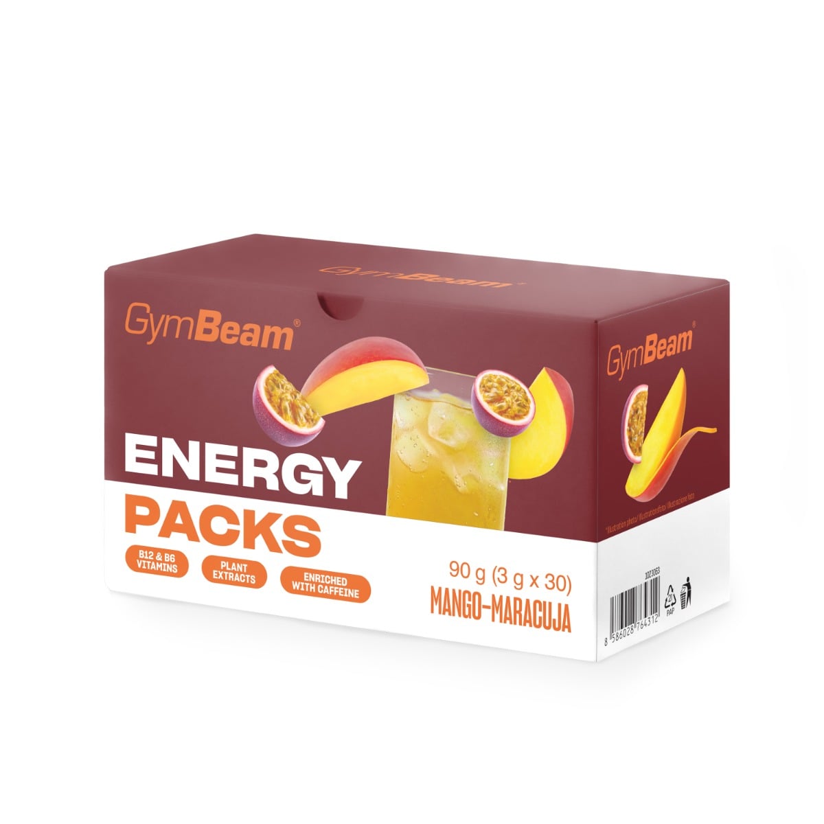 Енергетичний комплекс у пакетиках - GymBeam