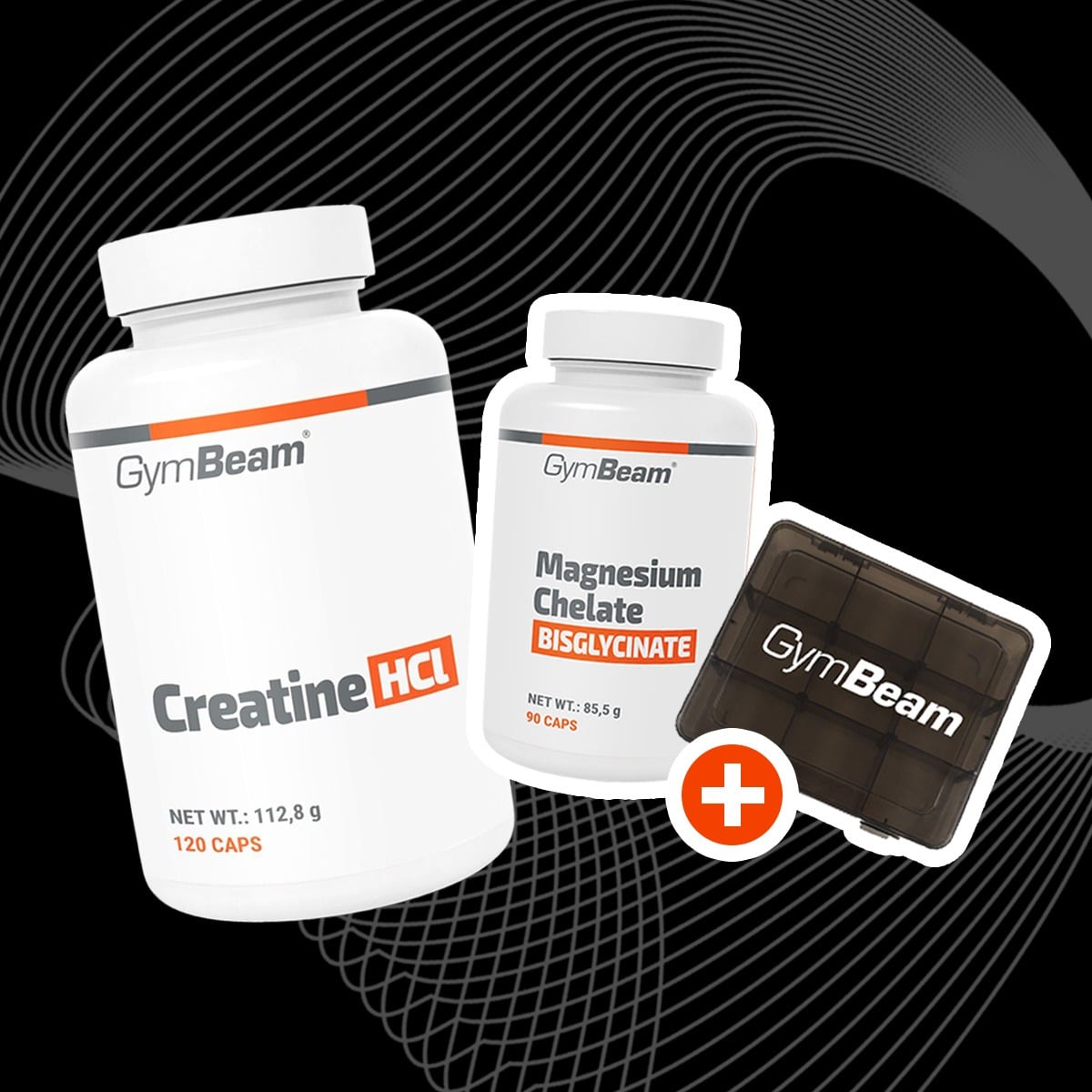 Креатин HCl - GymBeam + Подарки