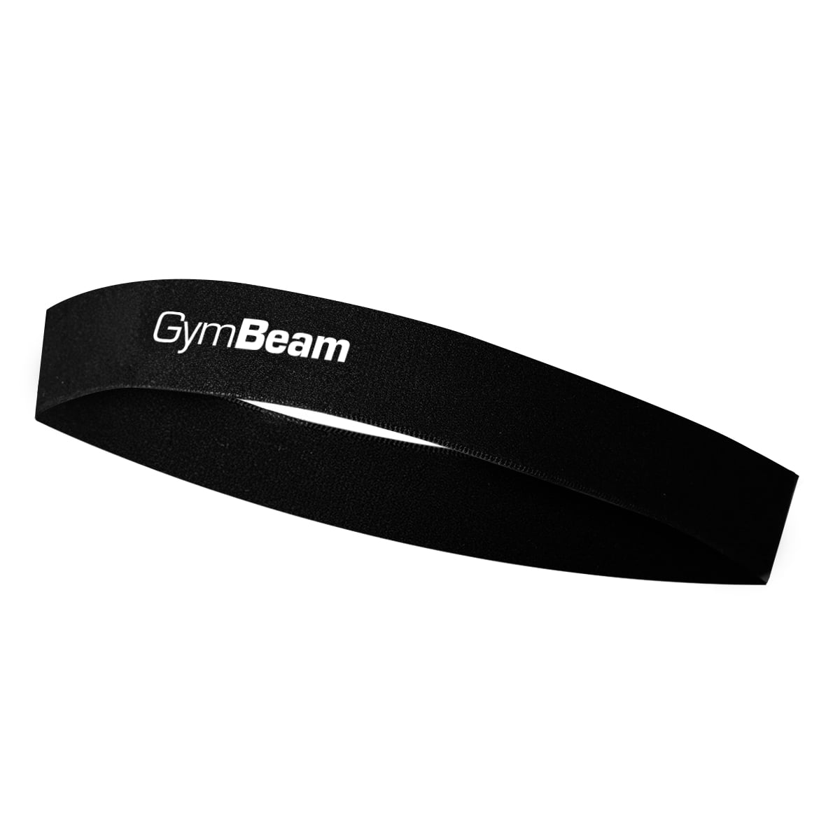 Повязка на голову антискользящая черная - GymBeam