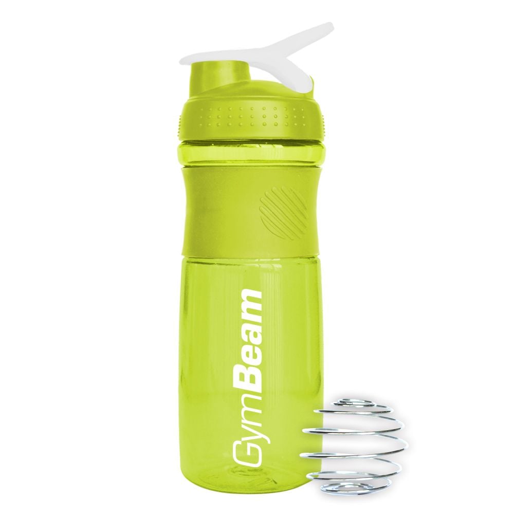 Шейкер Sportmixer Green White 760 ml - GymBeam