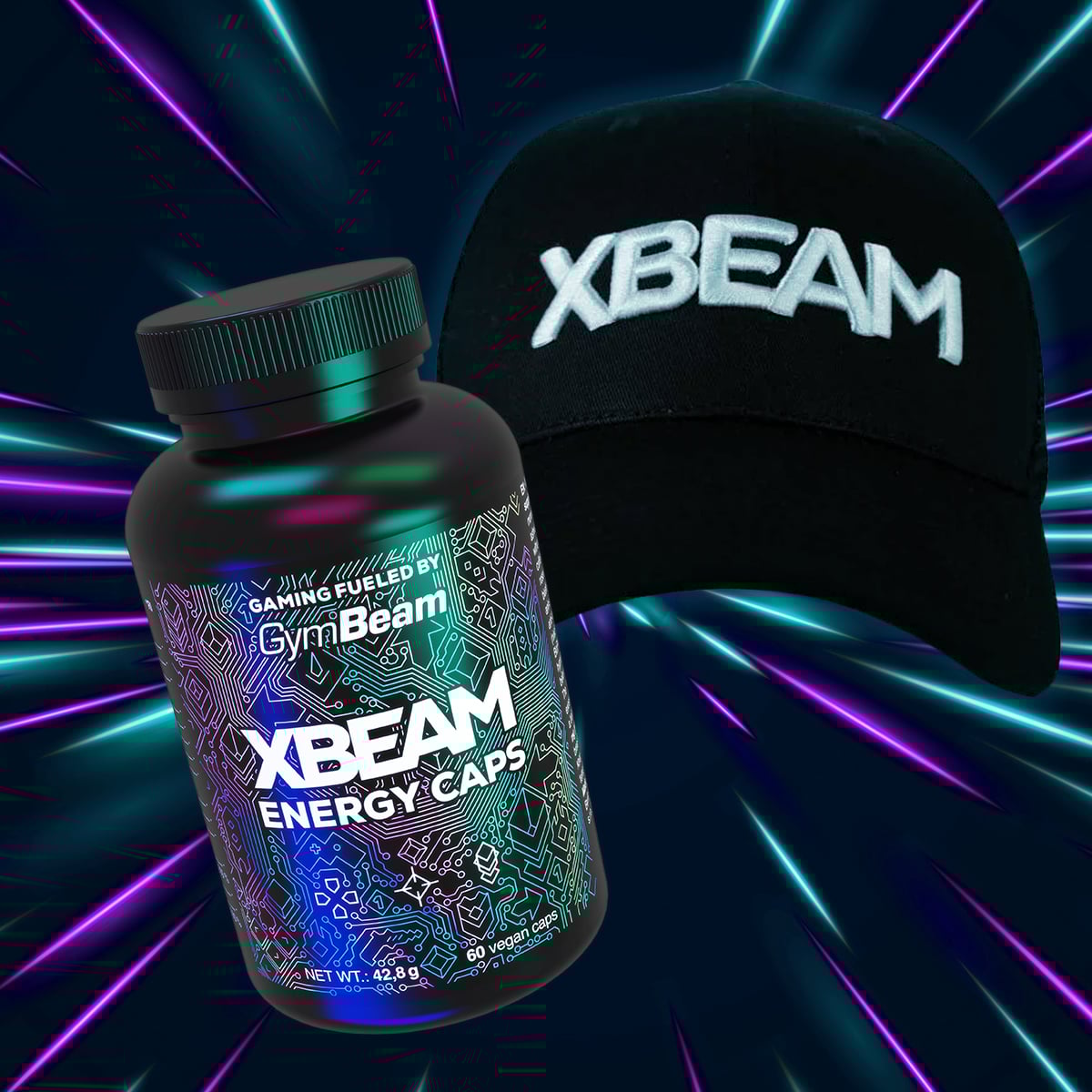XBEAM Energy у формі капсул - GymBeam