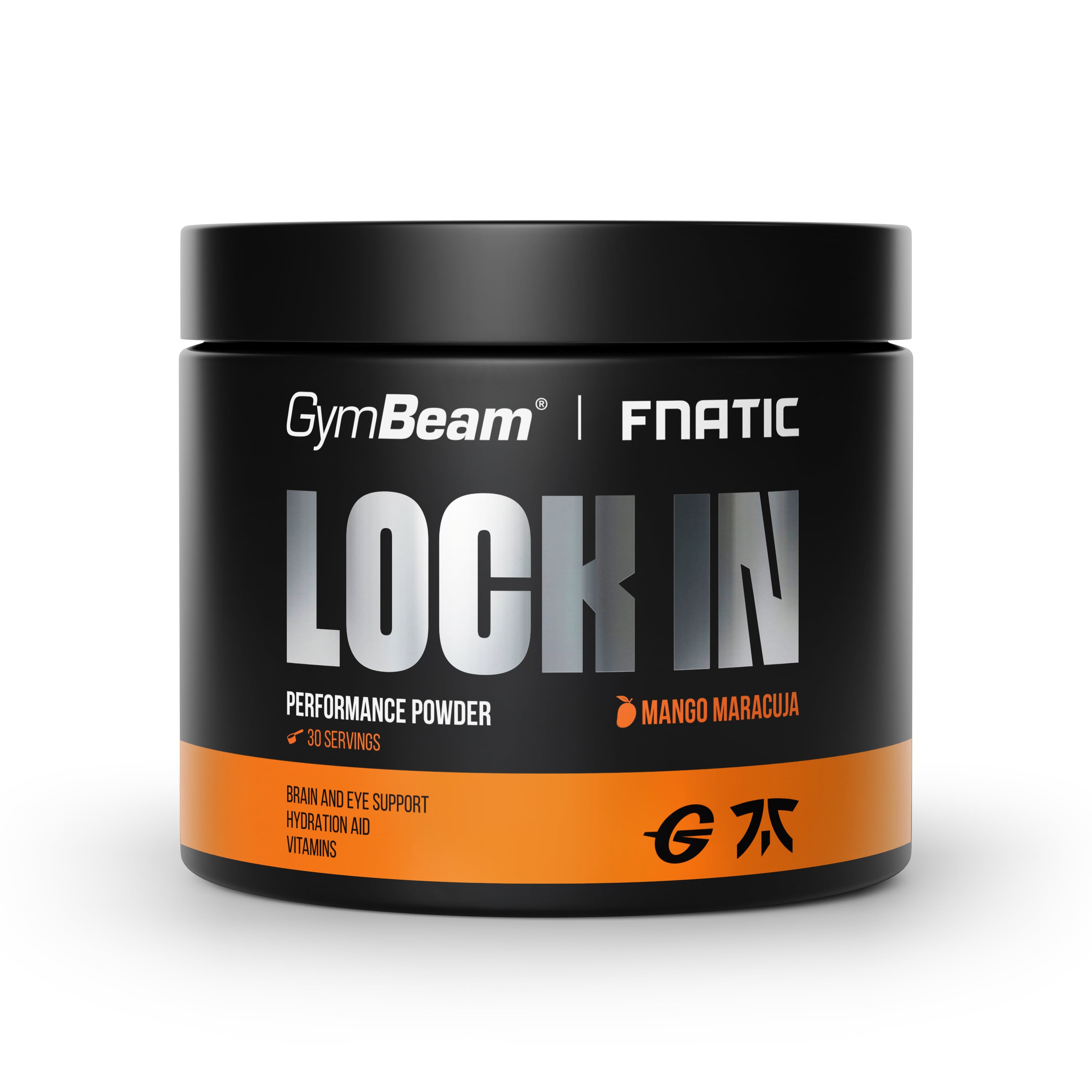 Ніотропний ігровий напій LOCK IN x Fnatic - GymBeam