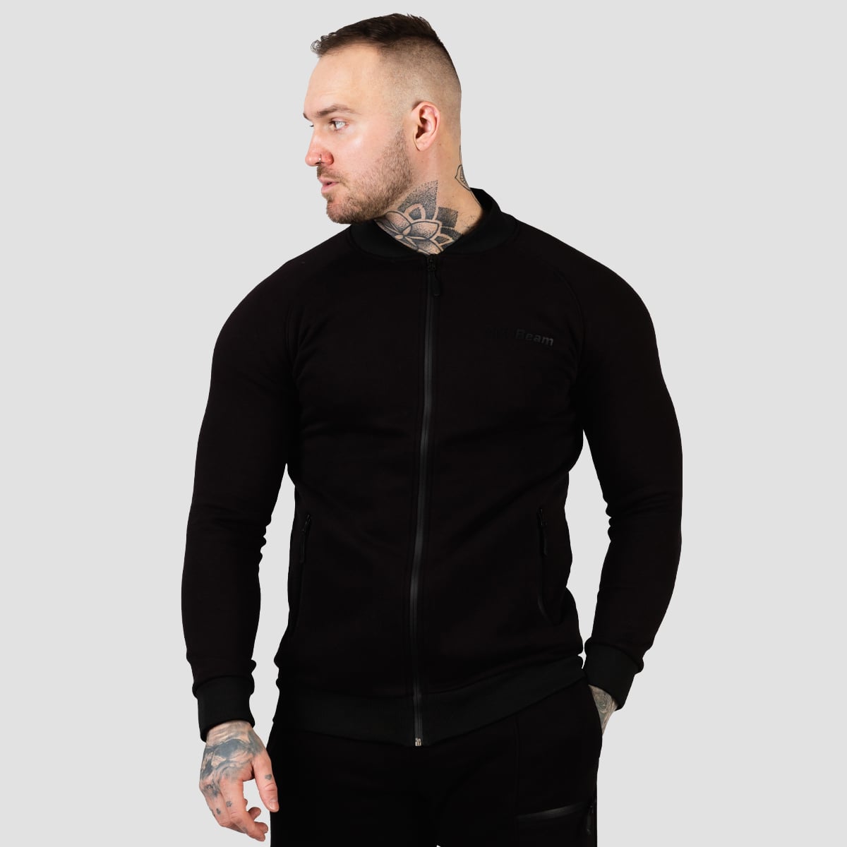 Чоловіча толстовка Zipper Hoodie Black