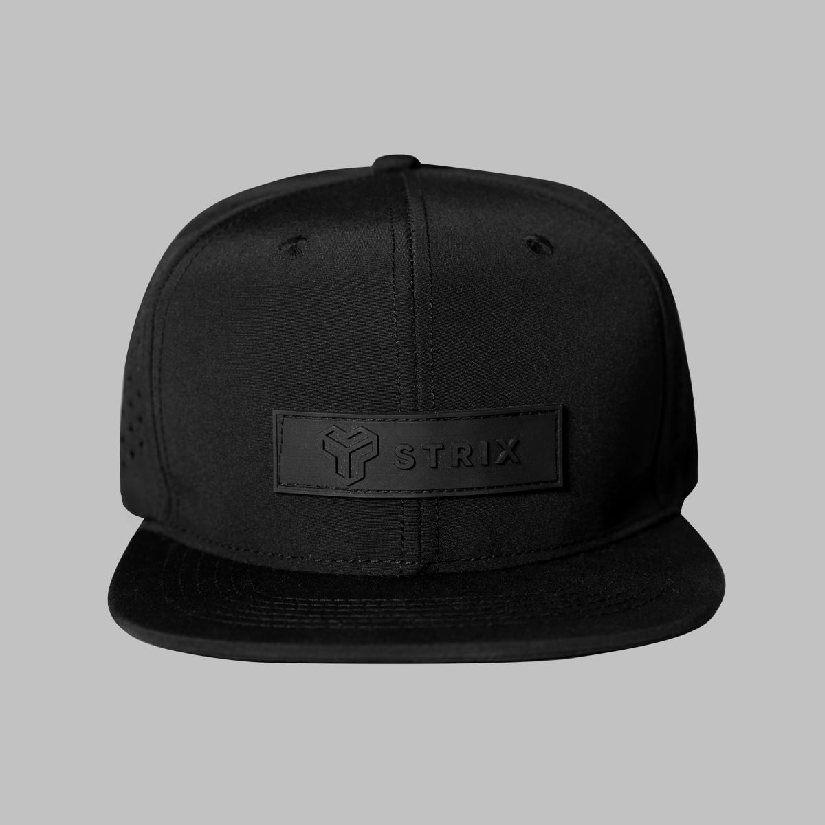 Бейсболка Mesh Snapback Черная - STRIX