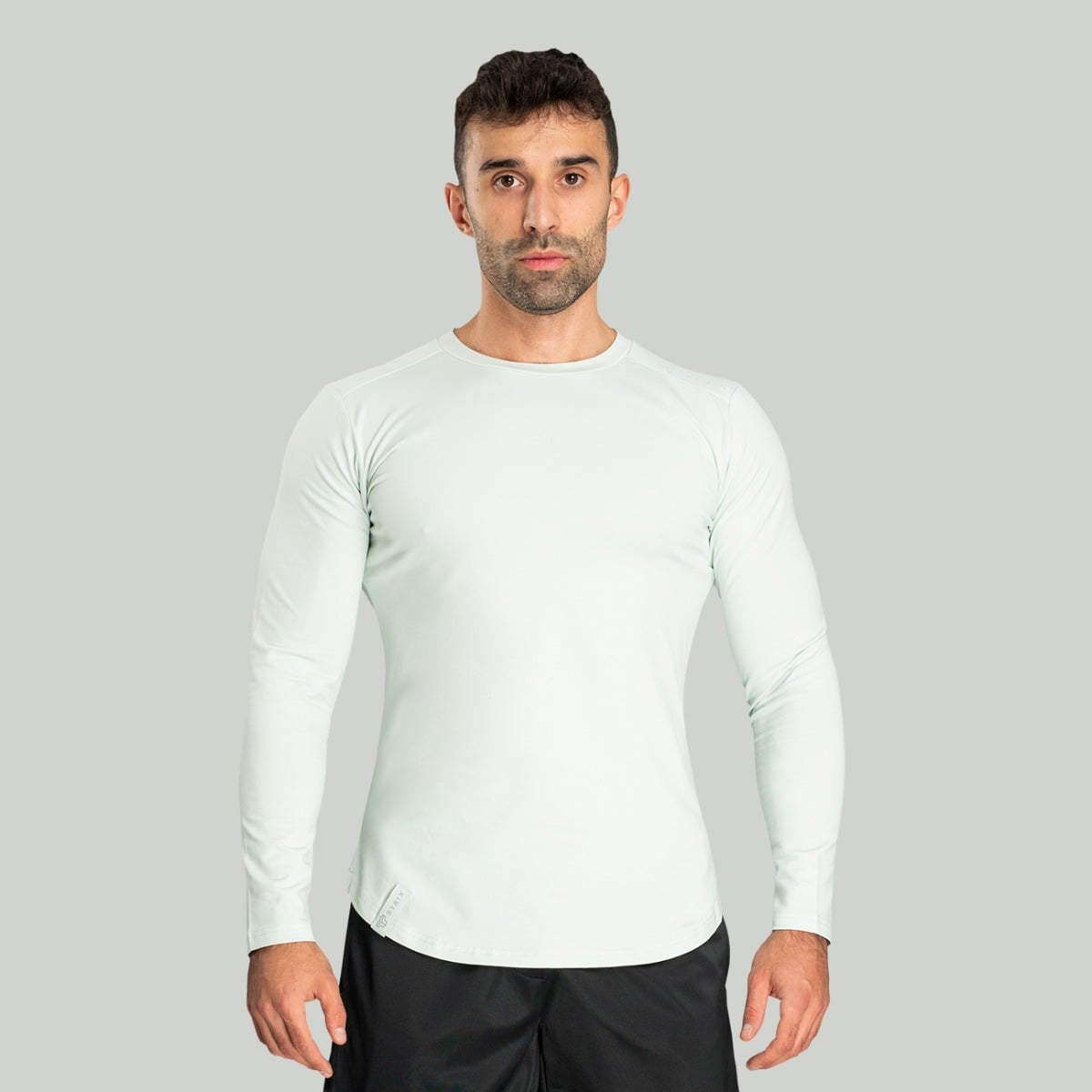 Футболка з довгим рукавом Nebula Moon Grey - STRIX