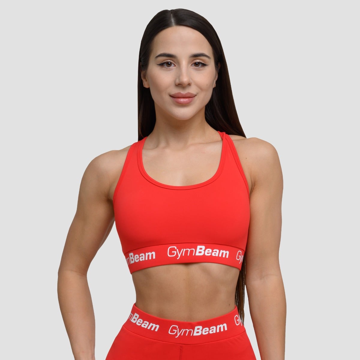 Спортивный топ Simple Rouge Red - GymBeam
