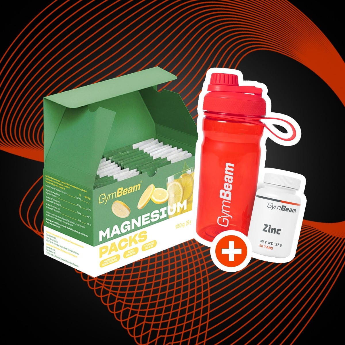 Magnesium Packs - GymBeam + Подарки