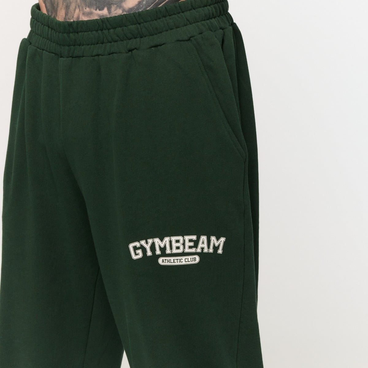 Спортивные штаны Varsity зеленые - GymBeam