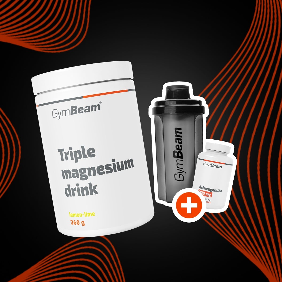 Тройной магниевый напиток - GymBeam + Подарки