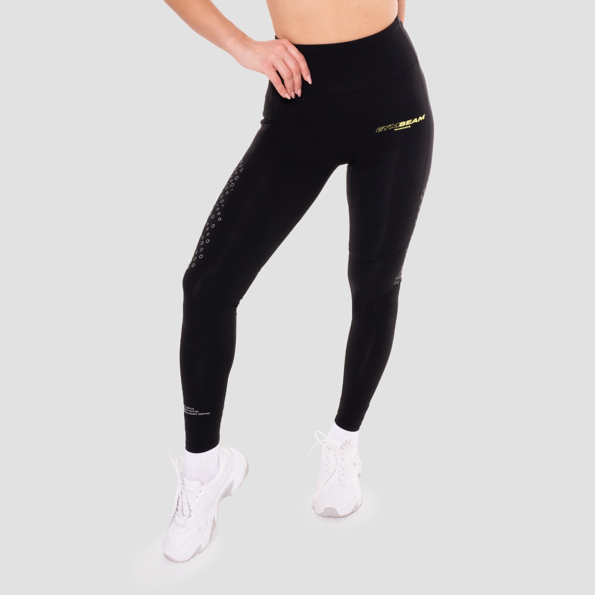 Women‘s Pace Leggings Black - GymBeam