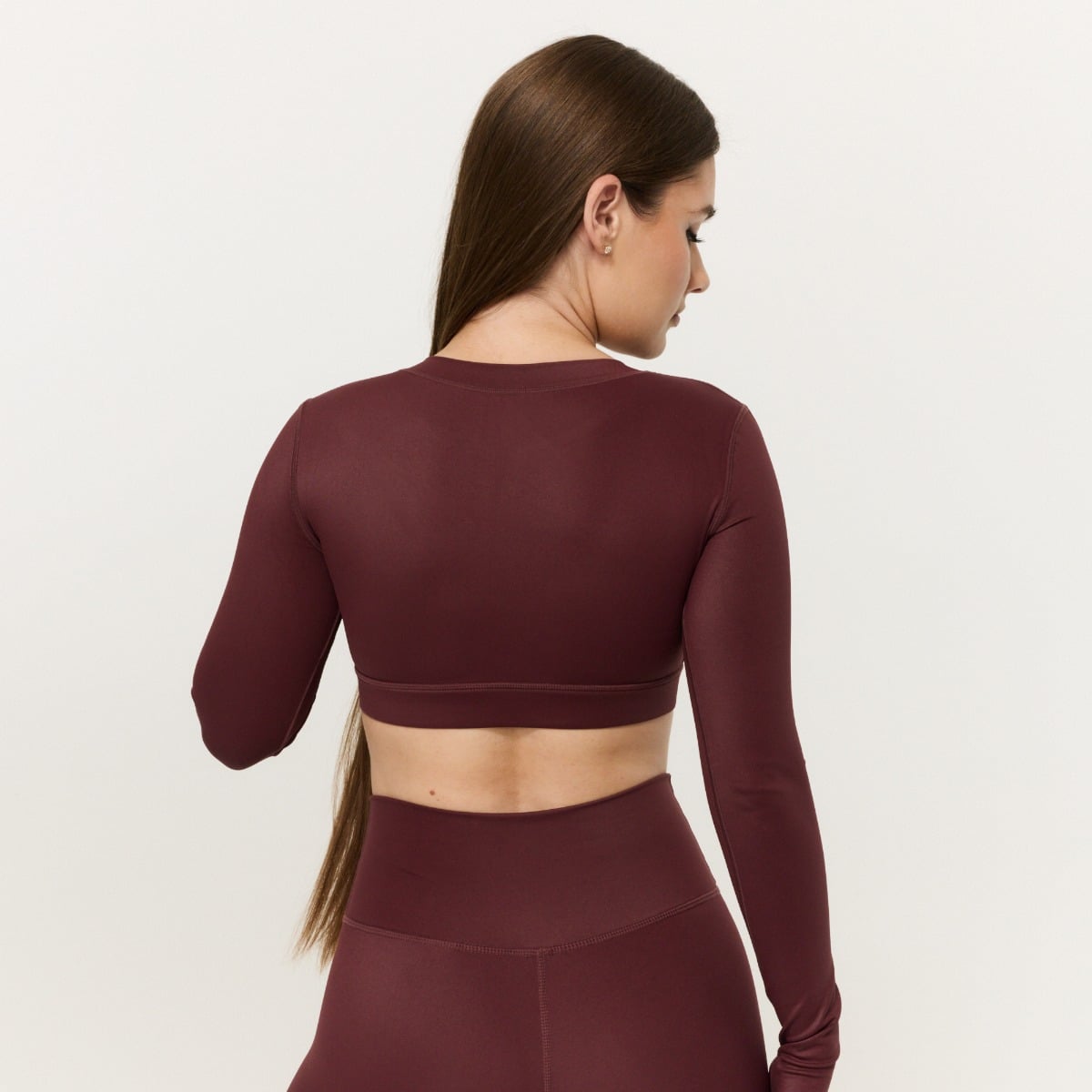 Жіночий спортивний топ Prime інжирний - GymBeam