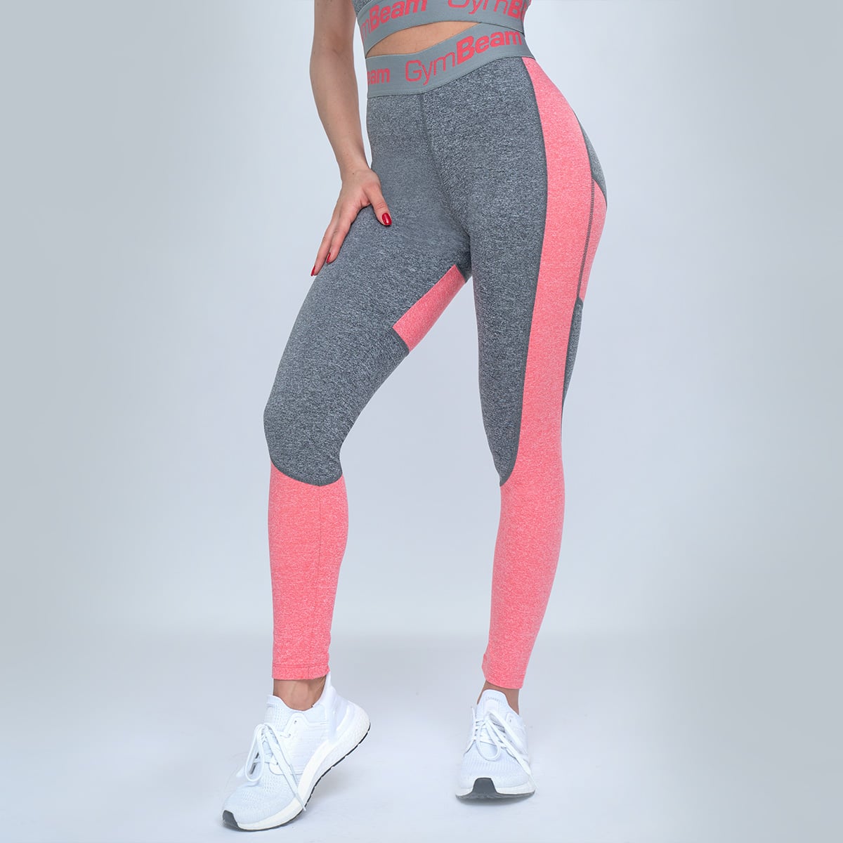 Женские леггинсы Ultrafit Heather Pink - GymBeam