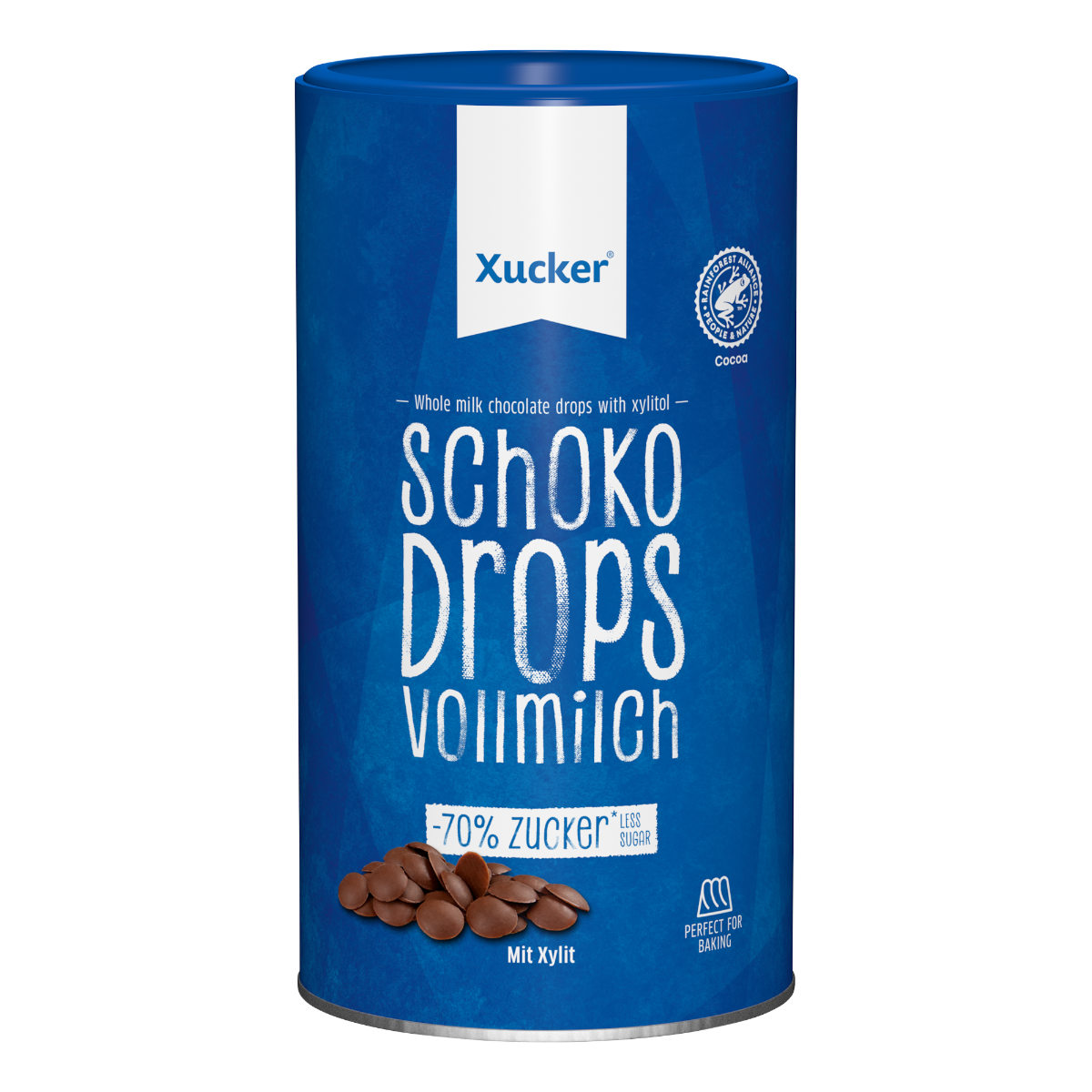 Whole milk chocolate drops - Xucker